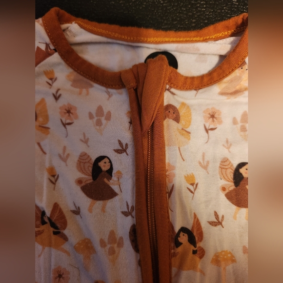 RIVER BABE THREADS Fairies Bamboo Zippy 6-12mo - Picture 7 of 7